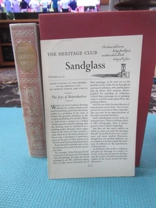 Oliver Twist Charles Dickens Heritage Press 1939, Slipcase & Sandglass Illustrat - Imagen 1 de 23