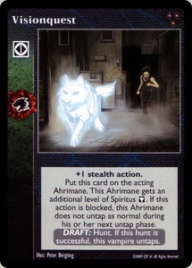 Visionquest [HttB set] - VTES card - Bild 1 von 2