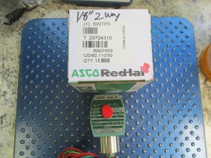 NUEVO ELECTROVÁLVULA ASCO REDHAT 2 VÍAS 1/8" 8262H002 - Imagen 1 de 4