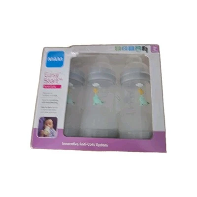 Juego de 3 botellas MAM Easy Start anticólicos botellas de 9 oz. 2+ meses. Nuevo Foto 1 de 4