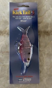 NGC Sports Kick Tail XL 5 Fishing Lure 5" Shallow Diver Ghost Minnow - Picture 1 of 2