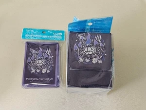 Pokemon Card Game Flip Deck Case & 64 Deck Shield Set Chandelure Pokemon Center - Picture 1 of 4