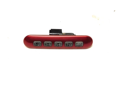 U6 CANDY RED 2002-2012 Ford Lincoln Mercury Door Keyless Entry KeyPad Key Pad - Image 1 of 4