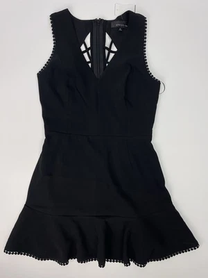 Vestido para mujer Adelyn Rae sin mangas talla mediana color negro Foto 1 de 4