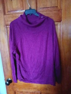 Apostrophe Pullover weinrot Damen Übergröße 16-18 W Stretch Viskose-Mischung neu ohne Etikett - Bild 1 von 8