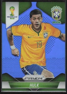 2014 Panini Prizm FIFA World Cup Blue #111 Hulk /199 Brazil - Picture 1 of 2