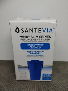 Santevia Mina Slim Series Replacement Filter Alkaline Water 9MS-471 NEW Blue - Picture 1 of 3