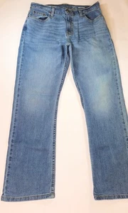 Jeans uomo George taglia 31 x 30 bootcut elasticizzato lavaggio medio blu denim - Foto 1 di 9