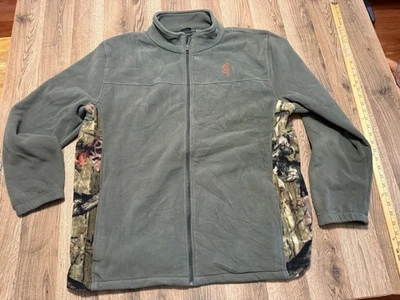 Suéter Browning, Para Hombre Talla XL, Verde Marrón Negro, Camuflaje, Cremallera Completa Foto 1 de 4