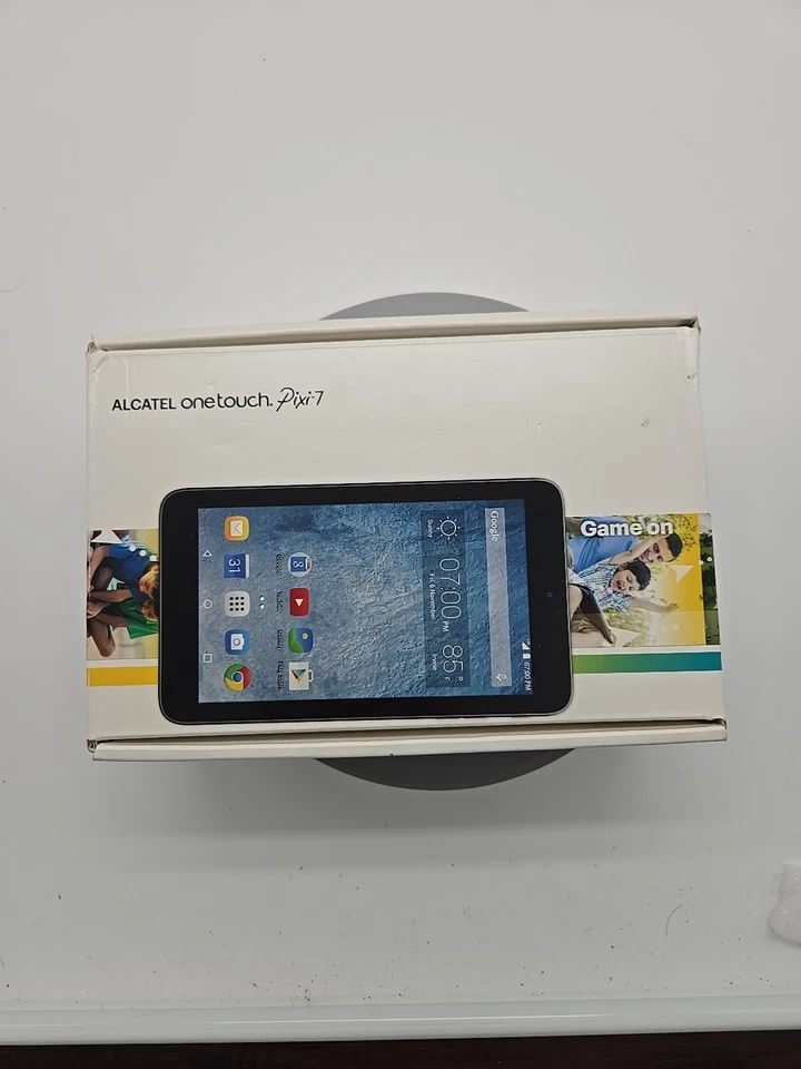 ALCATEL ONETOUCH Pixi 7 8GB, Wi-Fi + 4G (Sprint), 7in - Black - Image 1 of 2