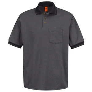 Red Kap Men's Short Sleeve Performance Knit Twill Polo - Picture 1 of 10