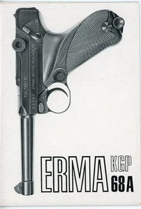 Kurzbeschreibung Ersatzteilliste ERMA KGP 68 A Pistole Kal. .22 l.r. Manual 694 - Picture 1 of 2