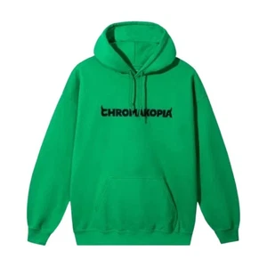 Tyler the Creator Chromakopia Tour 2025 Merch Green Hoodie - Picture 1 of 4