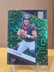 Donruss Elite CJ STROUD 2023 *discoteca verde novato* #112 Texans - Imagen 1 de 2