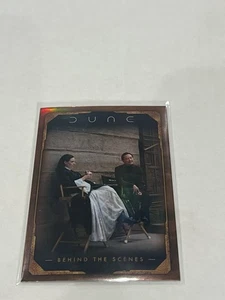 2024 Topps cromo duna Rebecca Ferguson & Chang Chen refractor de inserción #BTS-10 - Imagen 1 de 2