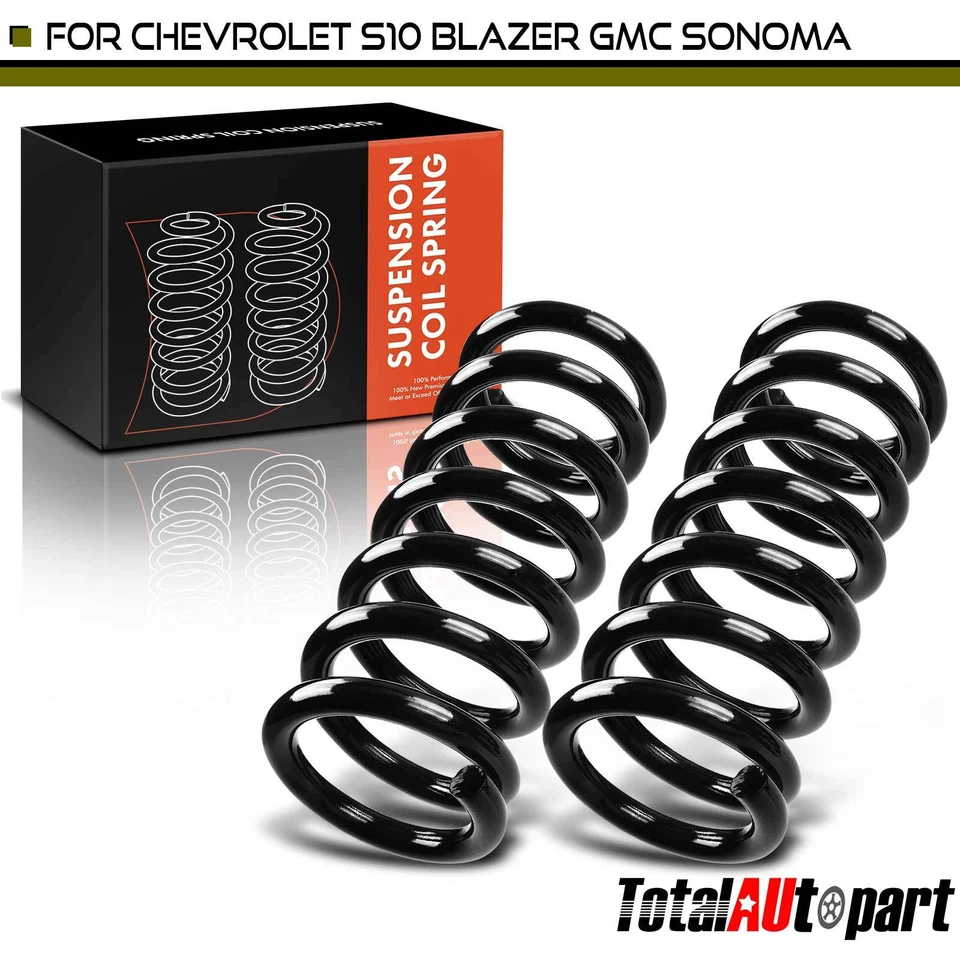 2pcs Coil Springs for Chevy Blazer 98-05 S10 97-03 GMC Sonoma Isuzu Hombre Front - Image 1 of 4