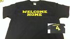 Jim Harbaugh T-Shirt ""WELCOME HOME"" - Name Nummer auf der Rückseite - Michigan Wolverines