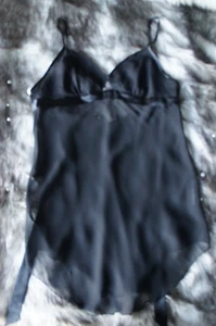 H&M Mesh Satin Negligés 36 38 - Bild 1 von 5