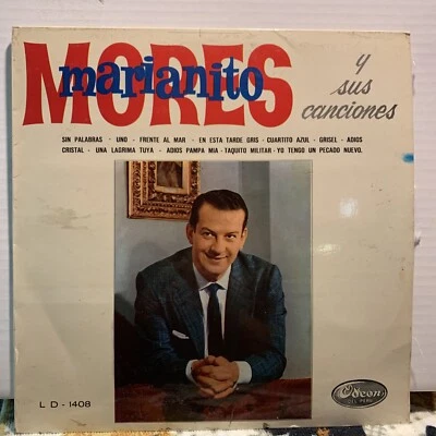 A52 Mariano (Marianito) Mores Y Sus Canciones: Oseon Records LD 1408 -Latin Peru - Image 1 of 4