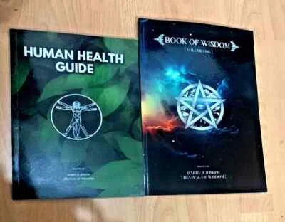 Health Guide 20 & Book of Wisdom Vol 1 by Harry B. Joseph – 2 Book Set - Image 1 of 4