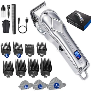 Haarschneidemaschine Haarschneider Profi Trimmer Rasierer Bart Clipper Hair Akku - Bild 1 von 9