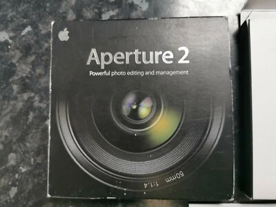 Genuine Apple Aperture Version 2.0 RETAIL E/Condition MODEL N0: MB673Z/A - Image 1 of 4