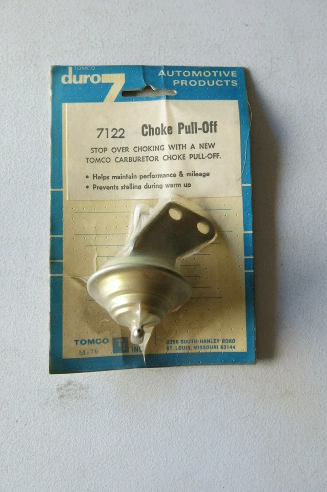 Tomco 7122 Carburetor Choke Pull-Off fits 1976-1980 Buick, Chevrolet - Image 1 of 1