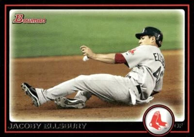 Jacoby Ellsbury 2010 Bowman #188 Boston Red Sox - Image 1 of 2