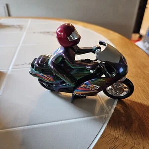 Black Number 18 Rolling Racing Motorcycle - Picture 1 of 6