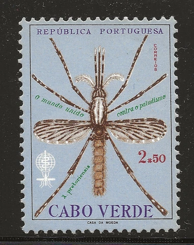 Cape Verde Scott #326, Single 1962 Complete Set FVF MNH Cover