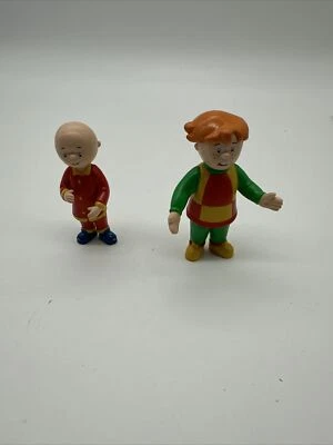 2000 Leo 2.75" and Caillou Irwin PVC Action Figure PBS Kids Caillou Friend lot 2 - Image 1 of 4