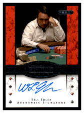 2010 Razor Poker Bill Edler Bracelet Winner Signatures Auto #BH-10 JS #1