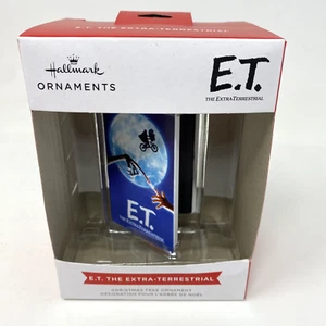 Hallmark Ornament Movie ET The Extra Terrestrial Retro VHS Box 2022 NEW Red Box - Picture 1 of 2