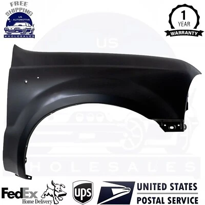 New Front Fender Right Passenger Side Primed For 1999-2007 Ford F-250 Super Duty - Изображение 1 из 4
