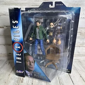 Rara action figure X-Files AGENT FOX MULDER con diorama di Diamond Select Toys - Foto 1 di 18