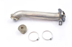 MFM 3" Turbo Exhaust Pipe w/ Heat Wrap For 15.5-16 GMC/Chevy 6.6L LML Duramax - Picture 1 of 1