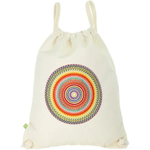 Gute Laune Mandala Turnbeutel Hipster Sportbeutel Tasche Gym Bag Rucksack - Picture 1 of 6