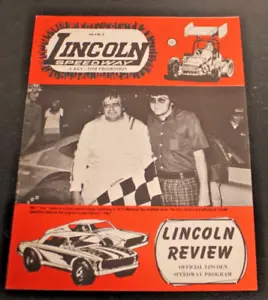 1975 Lincoln Speedway Program - Volume 4 - #3 - Picture 1 of 2