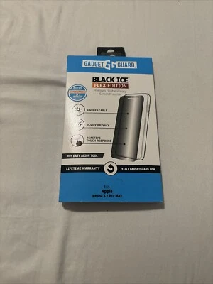 Gadget Guard Flex Privacy Black Ice Screen Protector for iPhone 12 Pro Max New - Image 1 of 4