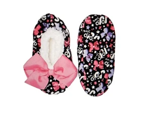Calcetines con zapatillas Jojo Siwa difusos Babba niñas nuevos con etiquetas tallas S/M (8-13), M/L (13-4) - Imagen 1 de 2