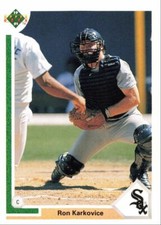 1991 Upper Deck Baseball Ron Karkovice Chicago White Sox #209