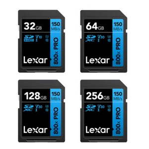 Lexar 32-128GB SD Card SDXC Memory Professional Class 10 Lexar 150MB/S SDXC SDHC - Picture 1 of 4