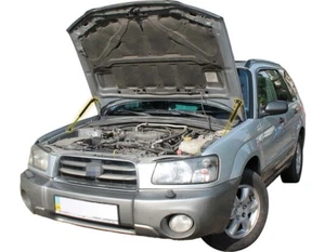 Bonnet Strut Installation Kit x2 Gas Lift Damper fit Subaru Forester III 2002-08 - Picture 1 of 3