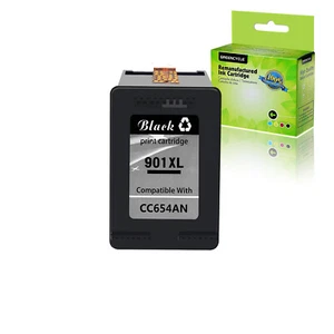 1PK Black Ink Cartridge Compatible with HP 901XL FOR OfficeJet J4550 J4585 J4680 - Picture 1 of 6
