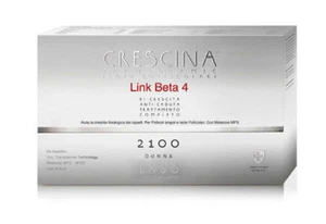 LABO CRESCINA ISOLE FOLLICOLARI LINK BETA-4 Anticaduta Capelli 2100 Donna 10+10f - Foto 1 di 1