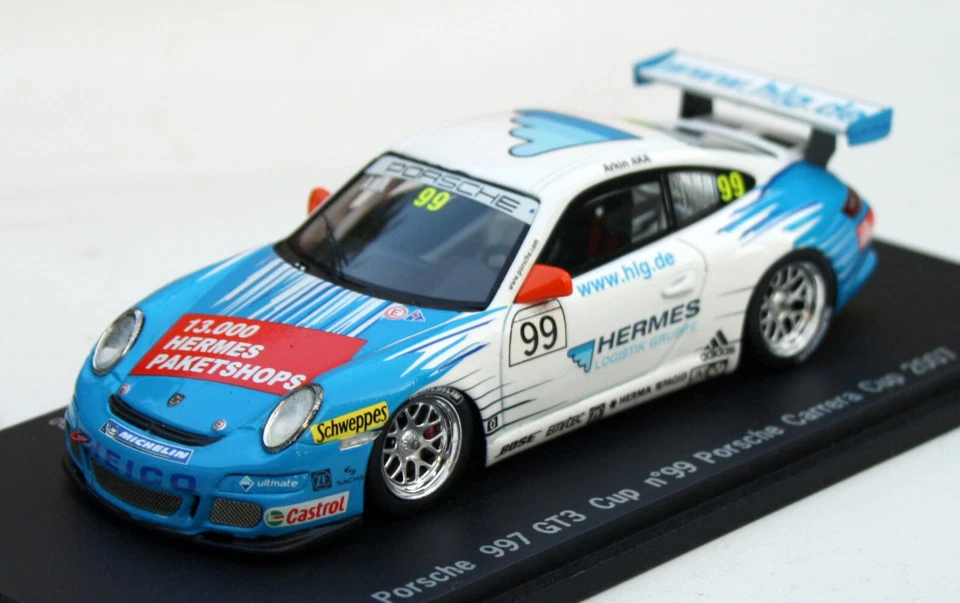 Porsche 911 GT3 Cup 997 "Porsche Carrera Cup 2007" #99 Arkin Aka, Spark M. 1:43 - Immagine 1 di 4