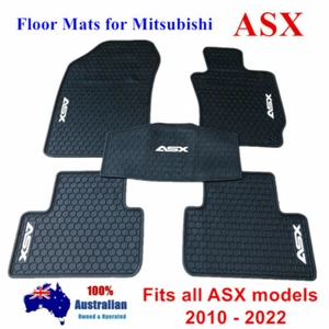 Waterproof Rubber Floor Mats Tailored For Mitsubishi ASX XA XB 2010 - 2024 - Picture 1 of 4