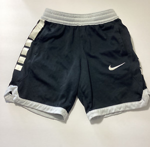 Nike Boy's DRI-FIT Basketball Shorts With Pockets~Black & White~Size 5-6