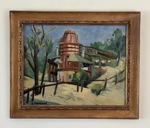 Edward Ernest Fourtane — Mid Century Impressionist Oil Painting — Signed Orig. - Picture 1 of 18