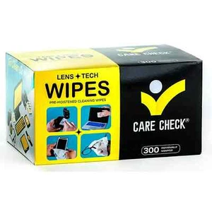 Lens Wipes, 300 Pre-Moistened Cleaning Wipes for Laptops, Cell Phones, And More! - Picture 1 of 8